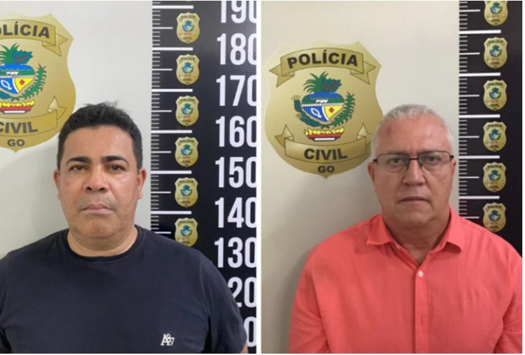 Girlandio Pereira Chaves, de 49 anos, e Gilberto Rodrigues de Oliveira, de 54 anos, foram presos