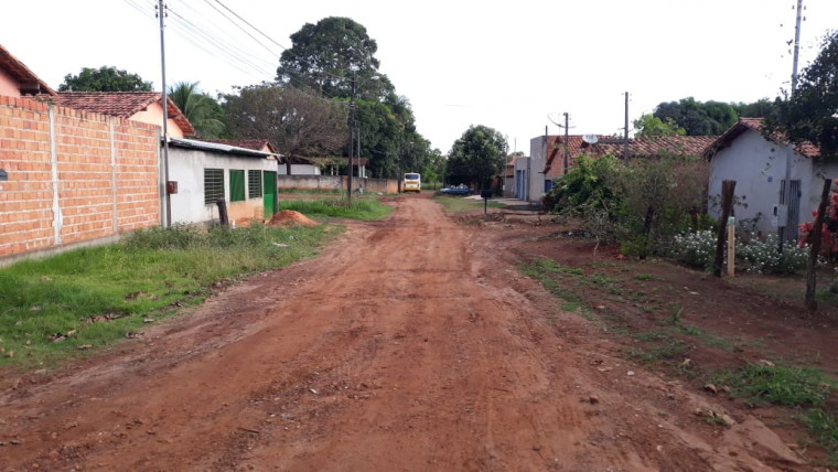 Ruas do Parque Sonhos Dourados, em Araguaína
