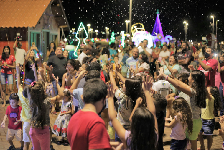 Abertura da programação natalina de Araguaína será no domingo, na Via Lago.
