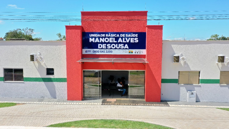 UBS Manoel Alves de Sousa, no Setor Pontes.