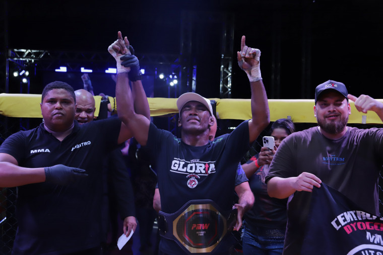 O tocantinense Mateus Glória tornou-se o protagonista da luta que finalizou um dos maiores eventos de MMA já realizado no Estado.