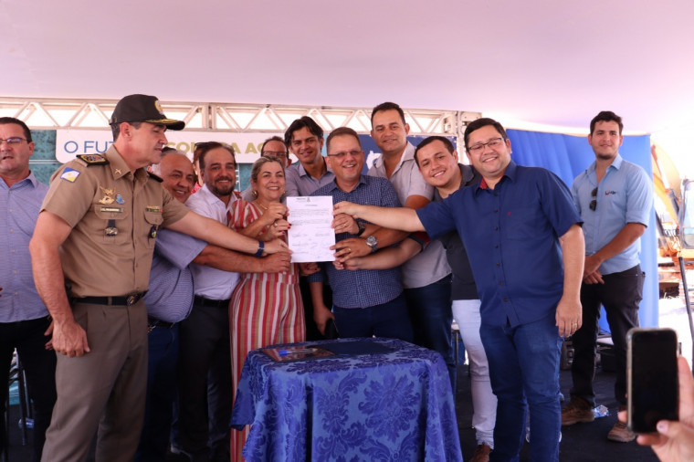 Ordem de Serviço do Distrito Agroindustrial de Guaraí é assinada e obras já podem ser iniciadas