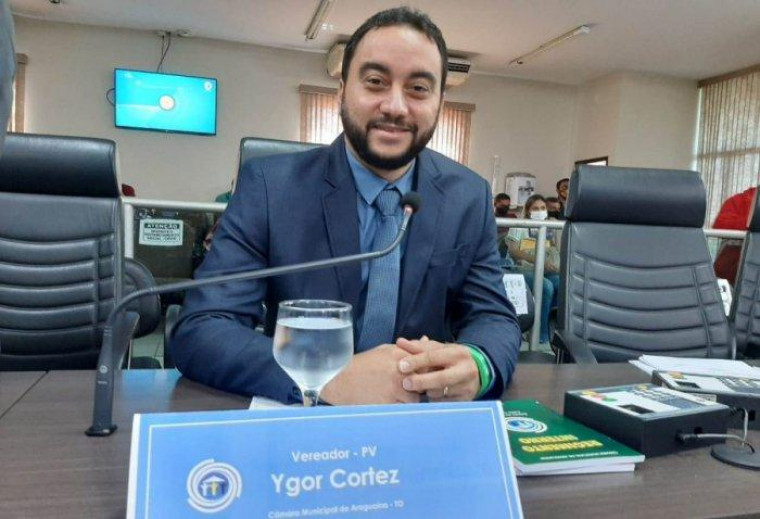 Vereador Ygor Cortez foi à tribuna questionar informações do deputado