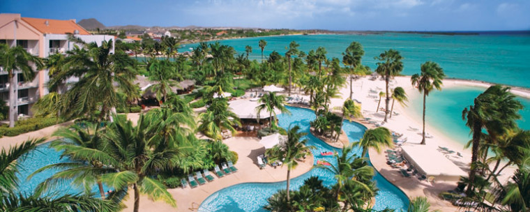 O senador deve ficar no Renaissance Aruba Resort & Casino
