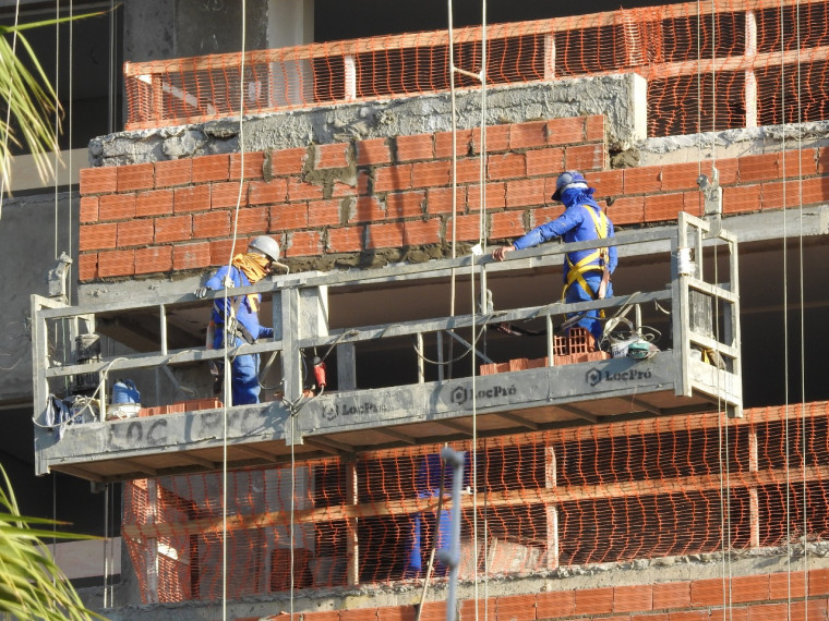Construção civil apresentou os melhores desempenho dentre os setores analisados