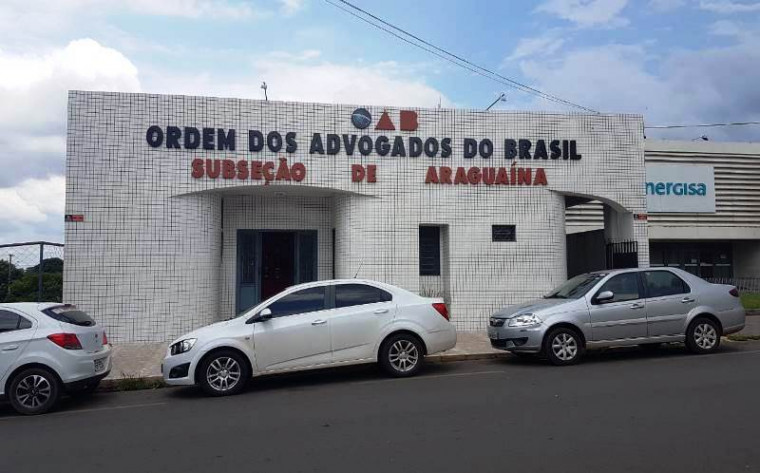 Atual sede da OAB em Araguaína