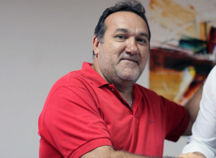 Gilmar Cavalcante, ex-prefeito e marido da atual prefeita de Barra do Ouro