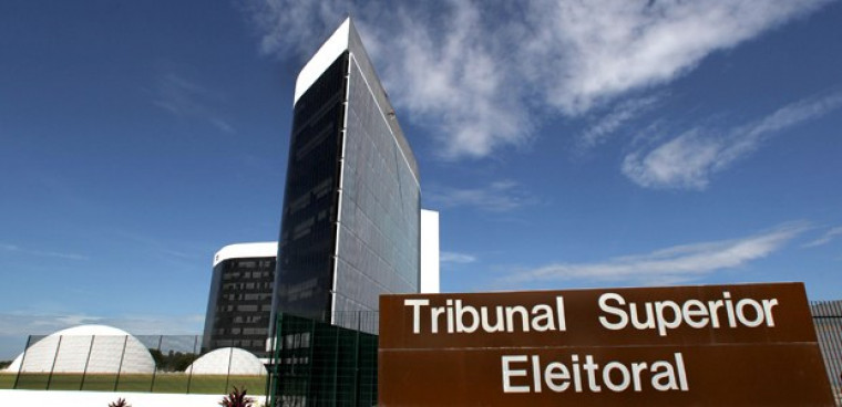 Tribunal Superior Eleitoral, em Brasília.