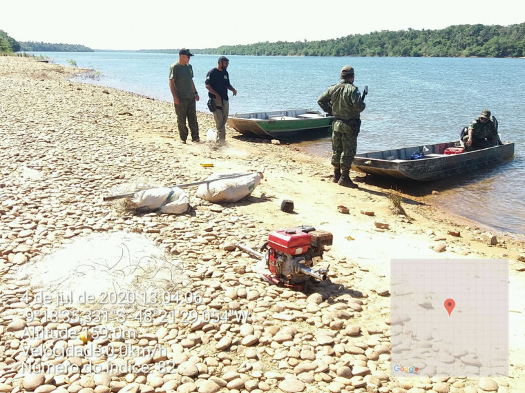 Peixes apreendidos foram doados para moradores de comunidades da região onde ocorreu a operação