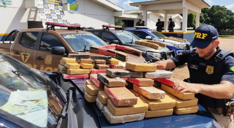 Prejuízo é estimado em R$ 23 milhões ao tráfico de drogas