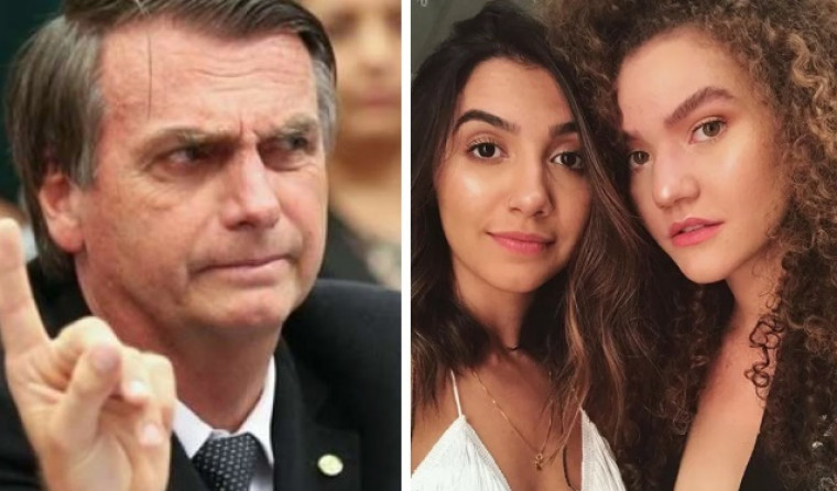Ana e Vitória criticaram Bolsonaro nas redes sociais