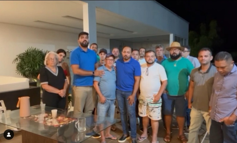 Anúncio do novo candidato a vice-prefeito na chapa de Douglas Oliveira