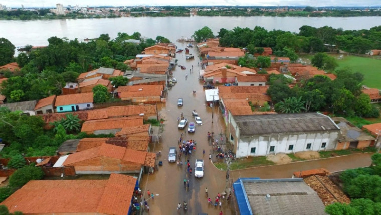 São Miguel do Tocantins está com 488 pessoas desabrigadas.