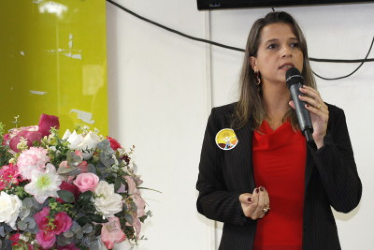 Presidente do Comitê Estadual do PCdoB-TO, Germanda Pires