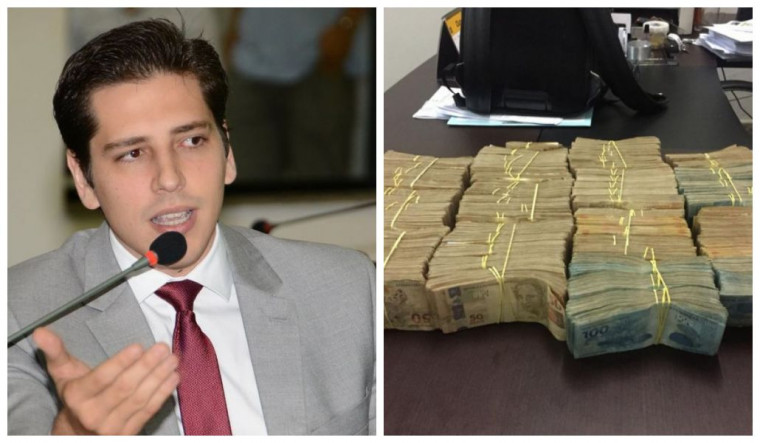 O dinheiro foi apreendido com o irmão do parlamentar às vésperas da eleição de 2018 em Araguaína