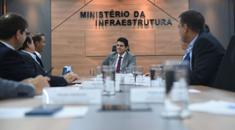 Reunião no Ministério da Infraestrutura