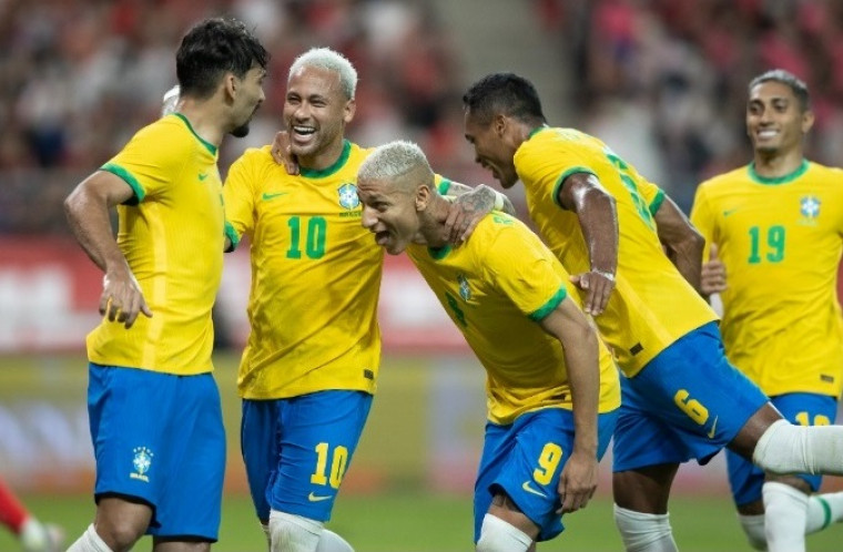Jogadores da Seleção Brasileira