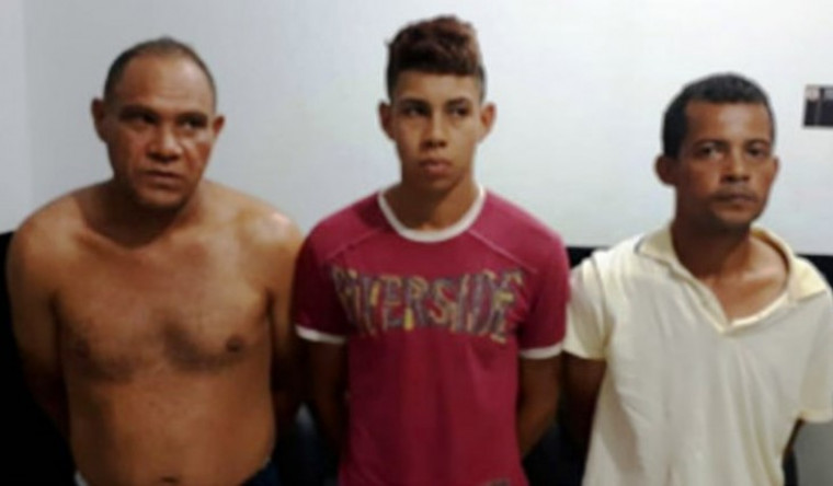 Três suspeitos que já tinham sido presos