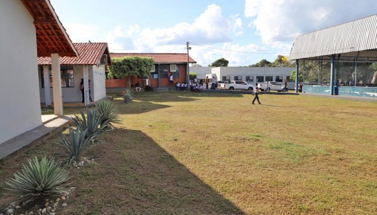 Colégio Manoel Vicente de Souza, localizado em Augustinópolis