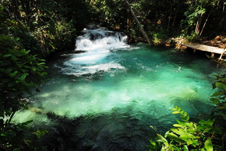 Cachoeira do Formiga é um dos atrativos mais visitados do Jalapão