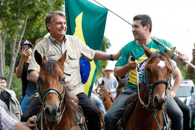 Bolsonaro confirmou presença na abertura da Cavalgada de Araguaína.