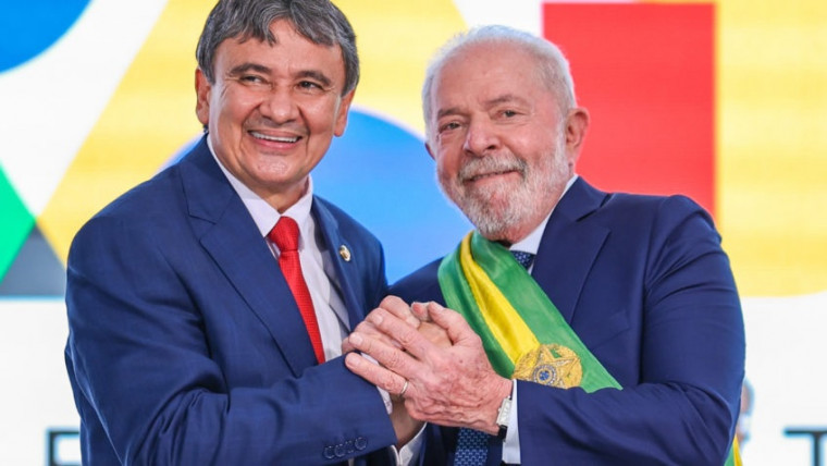 Ministro Wellington Dias junto com Presidente Lula