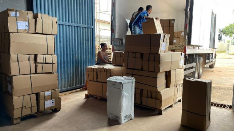 Mais de 120 mesas foram enviadas ao Hospital Regional de Araguaína