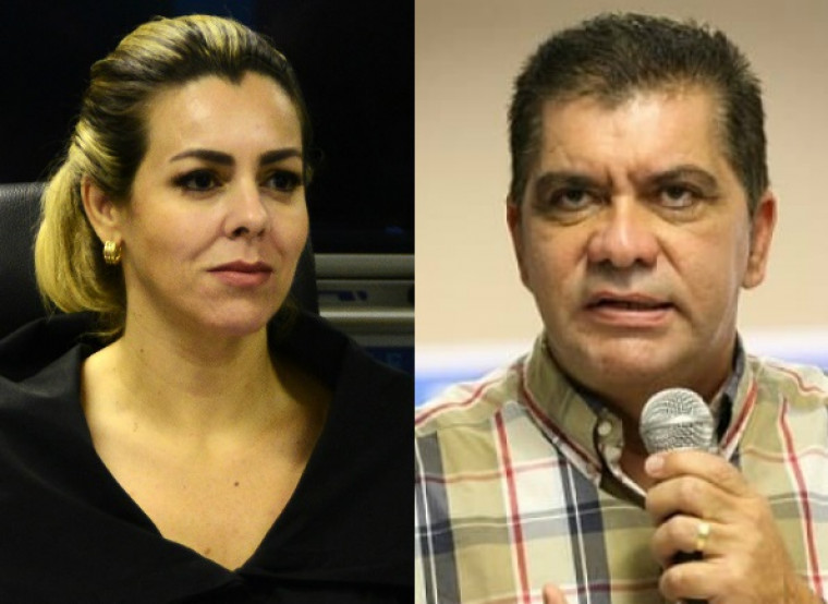 Amastha e Cinthia eram aliados políticos, prefeito e vice eleitos em 2016