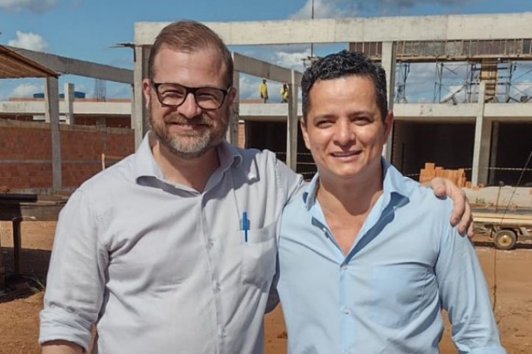 Jorge Frederico e Dr. Hugo Mendes