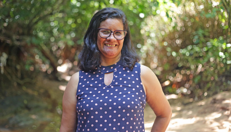 Coordenadora pedagógica da unidade escolar, Maria Moureira