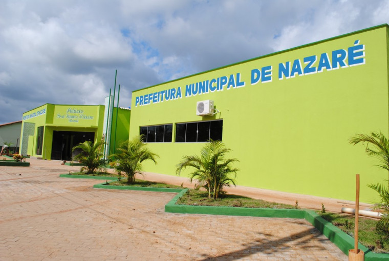 Prefeitura de Nazaré, no Bico do Papagaio