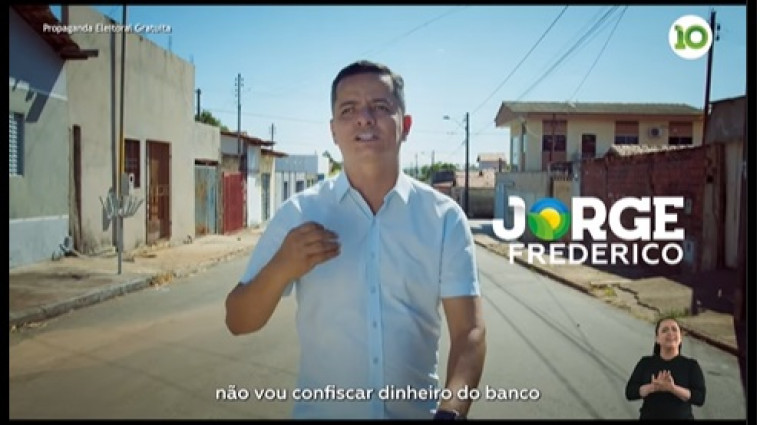 No programa, Jorge diz que não irá confiscar os bens da população