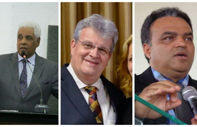 Pastores Hermes Vieira Neto, Glaúcio Coraiola e Claudemir Lopes