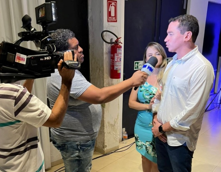 Encontro com a imprensa em Araguaína