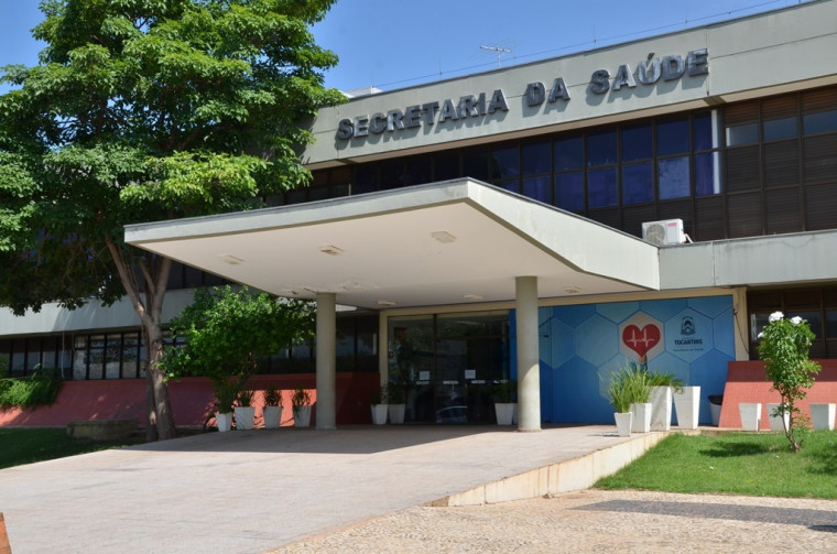 Secretaria Estadual da Saúde, em Palmas.
