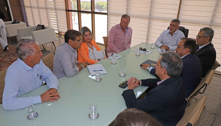 Objetivo da reunião foi apresentar ao Governo do Tocantins a previsão das operações do Porto de Praia Norte