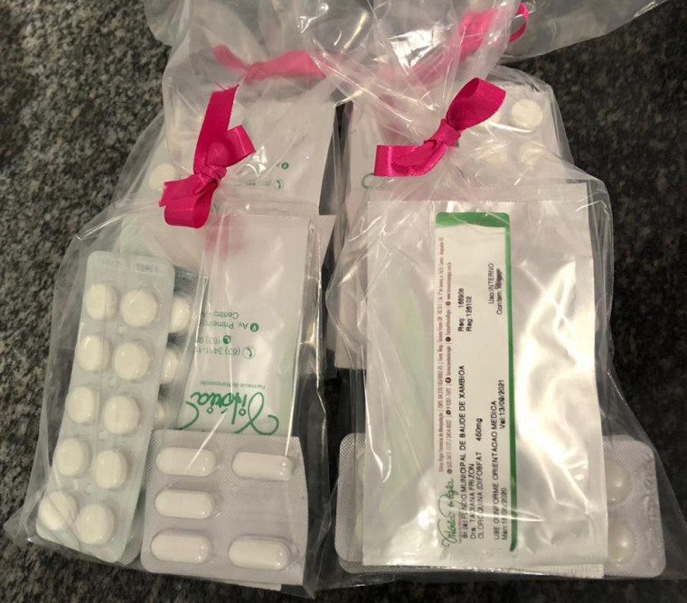 Kits de medicamentos para pacientes de covid-19 em Xambioá