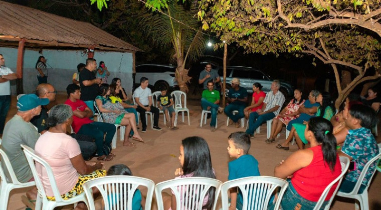 Encontro de Jorge Frederico no povoado