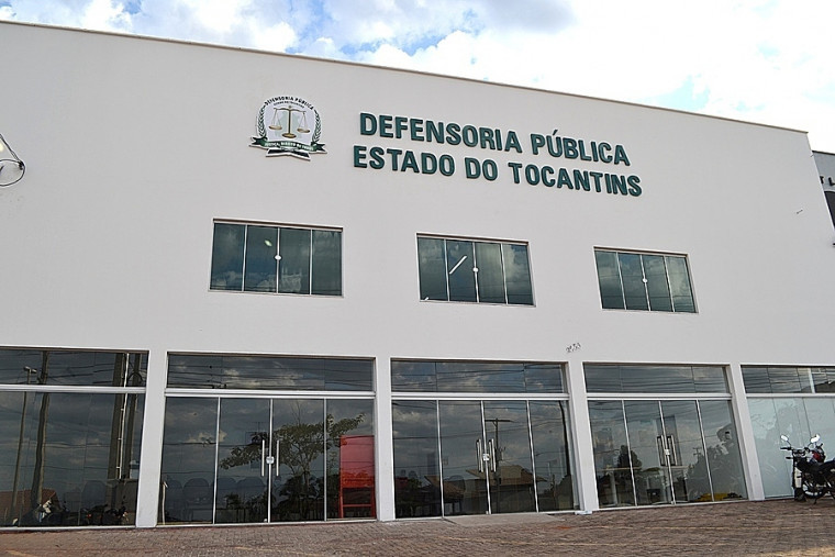 Sede da Defensoria Pública em Araguaína.