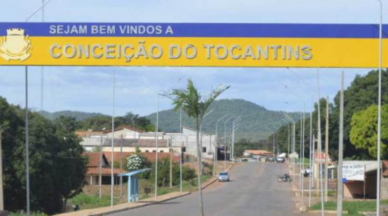 Entrada de Conceição do Tocantins.