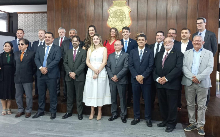 Deputados foram recebidos pelo governador do Ceará