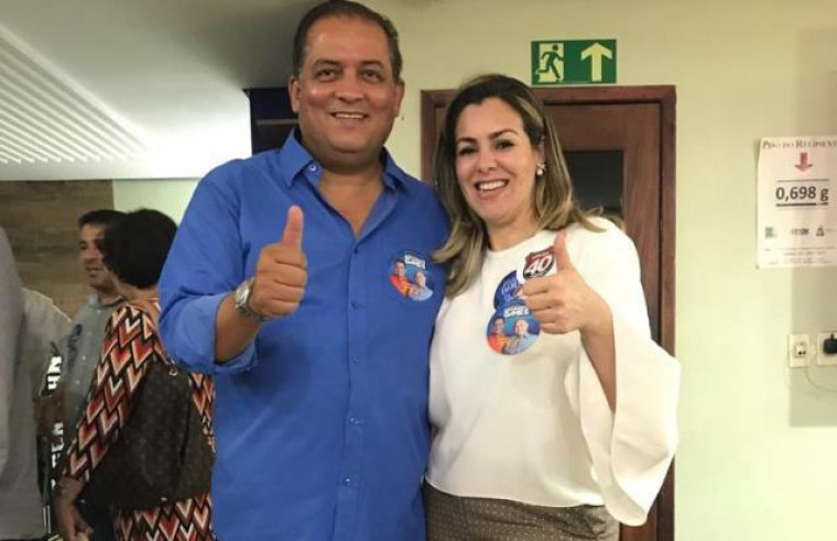 Eduardo Gomes e Cinthia Ribeiro