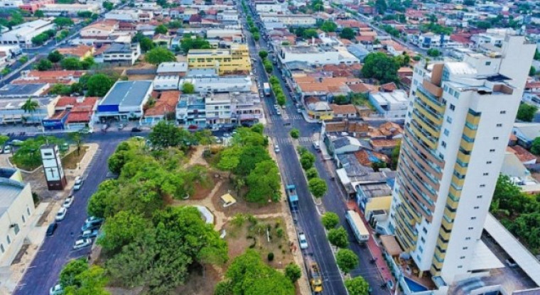 Vista aérea da cidade de Gurupi
