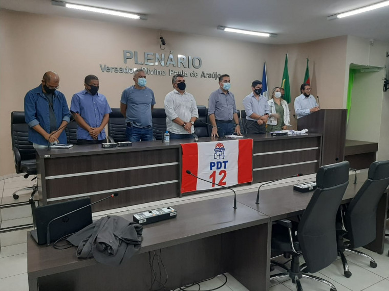Novos representantes do Diretório Municipal do PDT de Araguaína são empossados