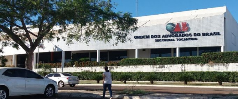 Sede da OAB em Palmas.