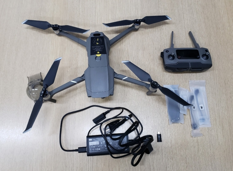 Drone doado à SSP do Tocantins