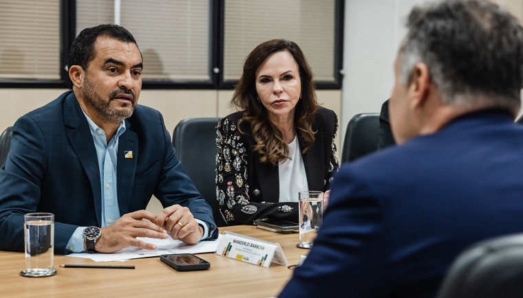 Reunião em Brasília com o ministro dos Transportes.