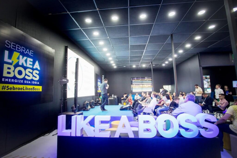Sebrae Like a Boss é uma ação nacional e está presente em diversas feiras pelo Brasil.