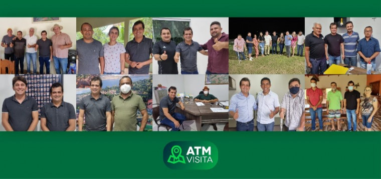 Presidente da ATM visitou municípios da região Norte e Bico do Papagaio