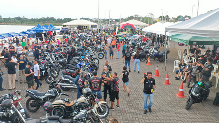 Motoara, evento para motociclistas está dentro da programação.
